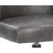 Bretta Overcast Grey Swivel Dining Chair, Swivel